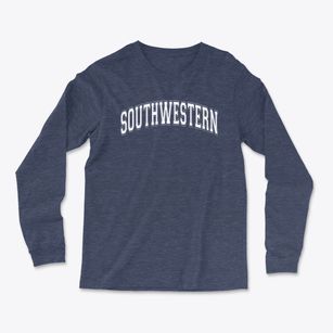 Southwestern Homeschool Varsity Arch Light Soft Long Sleeve T-Shirt