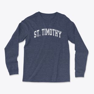 Saint Timothy Catholic Academy Varsity Arch Light Soft Long Sleeve T-Shirt
