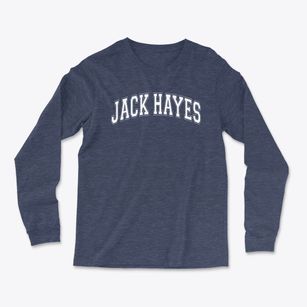 Jack Hayes Elementary School Varsity Arch Light Soft Long Sleeve T-Shirt