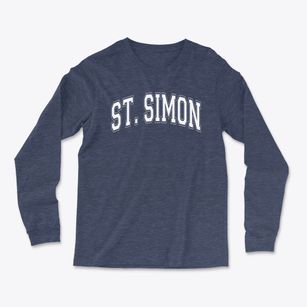 Saint Simon The Apostle School Varsity Arch Light Soft Long Sleeve T-Shirt