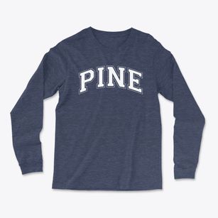 Pine Grove Manor Primary School Varsity Arch Light Soft Long Sleeve T-Shirt