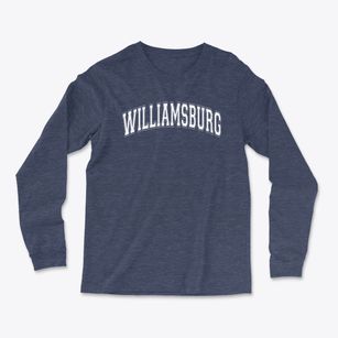 Williamsburg Elementary School Varsity Arch Light Soft Long Sleeve T-Shirt