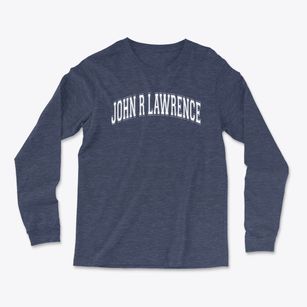 John R Lawrence Elementary School Varsity Arch Light Soft Long Sleeve T-Shirt