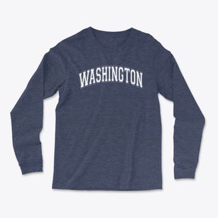 Washington Elementary School Varsity Arch Light Soft Long Sleeve T-Shirt
