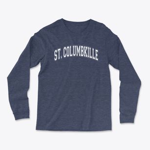 St Columbkille Parish Varsity Arch Light Soft Long Sleeve T-Shirt