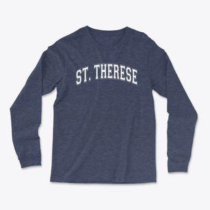 Saint Therese School Varsity Arch Light Soft Long Sleeve T-Shirt
