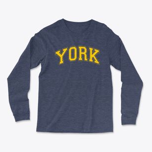 York Junior High School Varsity Arch Light Soft Long Sleeve T-Shirt