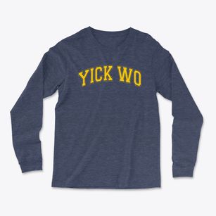 Yick Wo Alternative Elementary School Varsity Arch Light Soft Long Sleeve T-Shirt