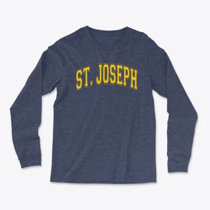 St Joseph School Varsity Arch Light Soft Long Sleeve T-Shirt