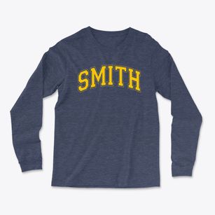 Smith Elementary School Varsity Arch Light Soft Long Sleeve T-Shirt