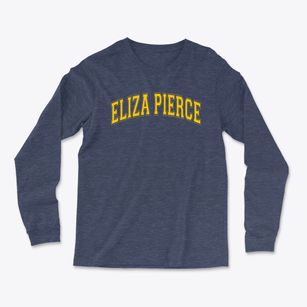 Eliza Pierce Elementary School Varsity Arch Light Soft Long Sleeve T-Shirt