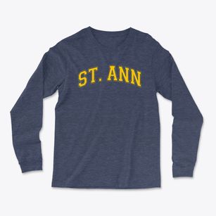 Saint Ann Catholic School Varsity Arch Light Soft Long Sleeve T-Shirt