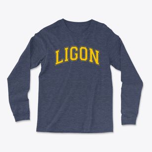 Ligon Middle School Varsity Arch Light Soft Long Sleeve T-Shirt