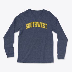 Southwest Elementary School Varsity Arch Light Soft Long Sleeve T-Shirt