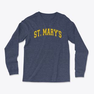 Saint Mary's School Varsity Arch Light Soft Long Sleeve T-Shirt