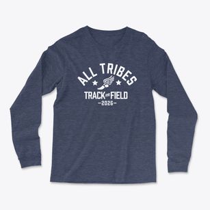 All Tribes American Indian Charter School Track and Field Light Soft Long Sleeve T-Shirt