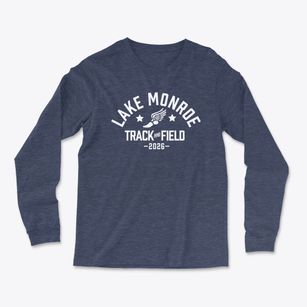 Lake Monroe Christian Academy Track and Field Light Soft Long Sleeve T-Shirt