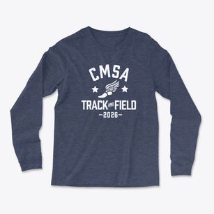 Chicago Math And Science Academy Track and Field Light Soft Long Sleeve T-Shirt