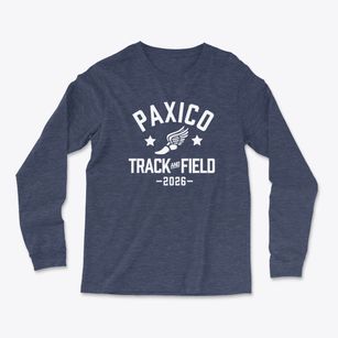 Paxico Elementary School Track and Field Light Soft Long Sleeve T-Shirt
