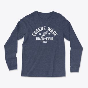 Eugene Ware Elementary School Track and Field Light Soft Long Sleeve T-Shirt