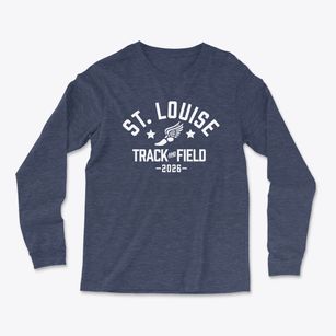 Saint Louise Middle School Track and Field Light Soft Long Sleeve T-Shirt