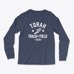 Torah Academy School Track and Field Light Soft Long Sleeve T-Shirt