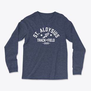 St. Aloysius Elementary School Track and Field Light Soft Long Sleeve T-Shirt