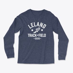 Leland Middle School Track and Field Light Soft Long Sleeve T-Shirt