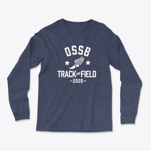 Ohio State School For The Blind Track and Field Light Soft Long Sleeve T-Shirt