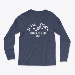 St Paul's Church Track and Field Light Soft Long Sleeve T-Shirt