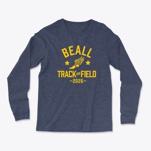 Beall Elementary School Track and Field Light Soft Long Sleeve T-Shirt