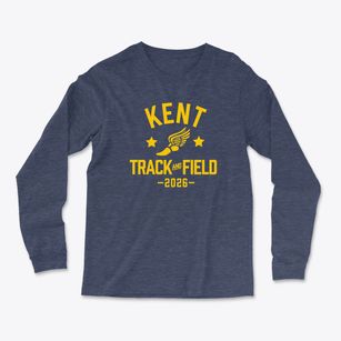 Kent Elementary School Track and Field Light Soft Long Sleeve T-Shirt