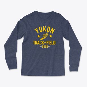 Yukon High School Track and Field Light Soft Long Sleeve T-Shirt