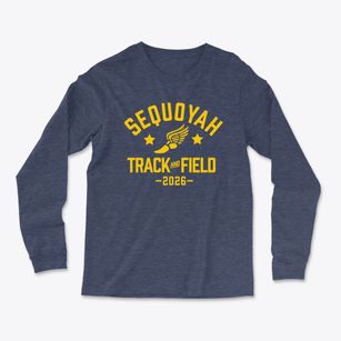 Sequoyah Elementary School Track and Field Light Soft Long Sleeve T-Shirt