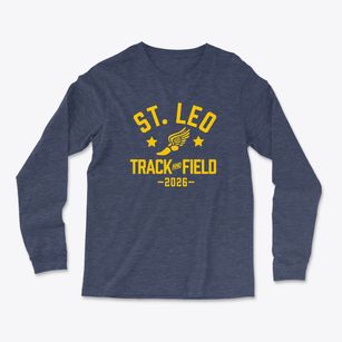 Saint Leo School Track and Field Light Soft Long Sleeve T-Shirt