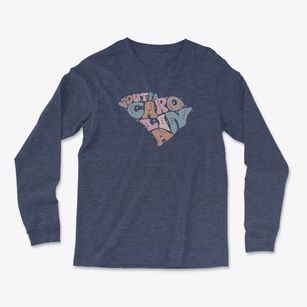  South Carolina Pastel Light Soft Long Sleeve T-Shirt
