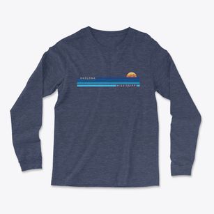 Okolona Mississippi Water View Light Soft Long Sleeve T-Shirt