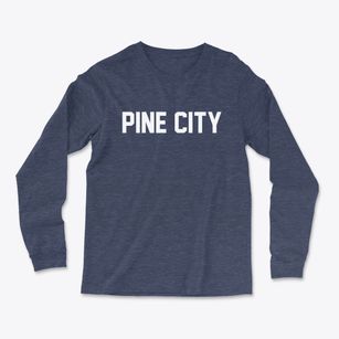 Pine City Minnesota Classic Block Light Soft Long Sleeve T-Shirt