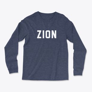 Zion Pennsylvania Classic Block Light Soft Long Sleeve T-Shirt