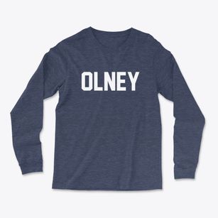 Olney Maryland Classic Block Light Soft Long Sleeve T-Shirt