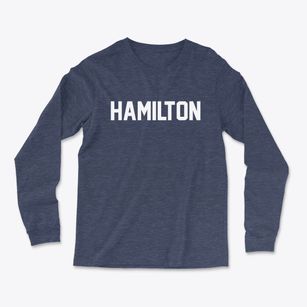 Hamilton North Carolina Classic Block Light Soft Long Sleeve T-Shirt
