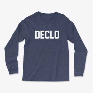 Declo Idaho Classic Block Light Soft Long Sleeve T-Shirt