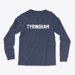 Tyringham Massachusetts Classic Block Light Soft Long Sleeve T-Shirt