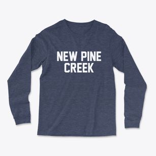 New Pine Creek California Classic Block Light Soft Long Sleeve T-Shirt