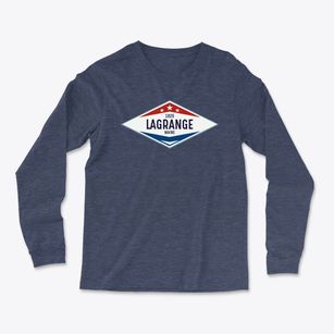 Lagrange Maine Diamond Star Light Soft Long Sleeve T-Shirt