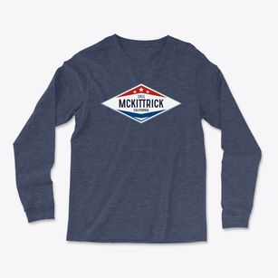 Mckittrick California Diamond Star Light Soft Long Sleeve T-Shirt