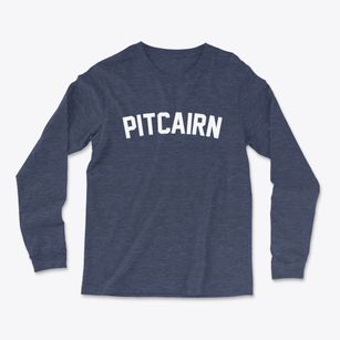Pitcairn Pennsylvania Classic Curve Light Soft Long Sleeve T-Shirt