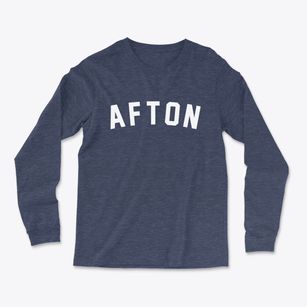 Afton Wyoming Classic Curve Light Soft Long Sleeve T-Shirt