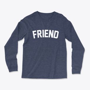Friend Nebraska Classic Curve Light Soft Long Sleeve T-Shirt