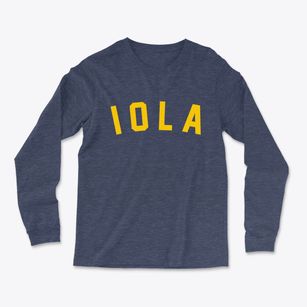 Iola Pennsylvania Classic Curve Light Soft Long Sleeve T-Shirt